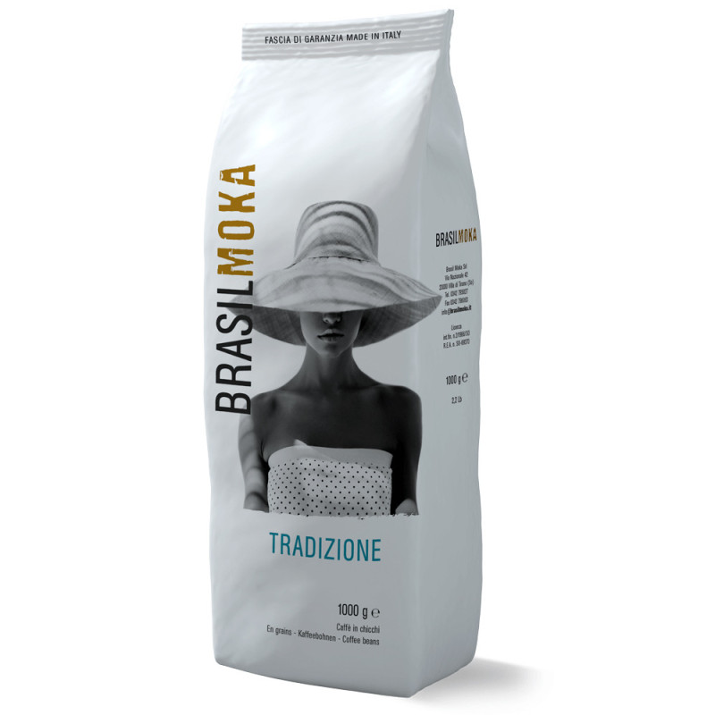 Cafea boabe Tradizione, Brasilmoka, 1000g
